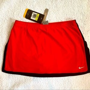 Nike Tennis Skort Orange & Navy Women’s Size Small (S) (4-6)
